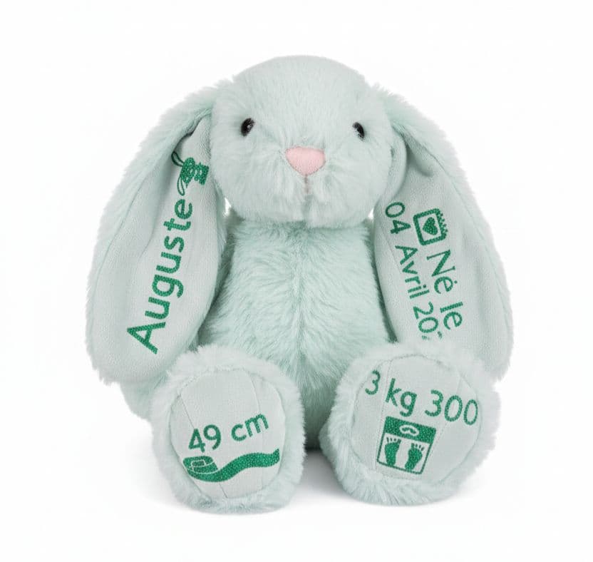 Peluche LAPIN Personnalisé